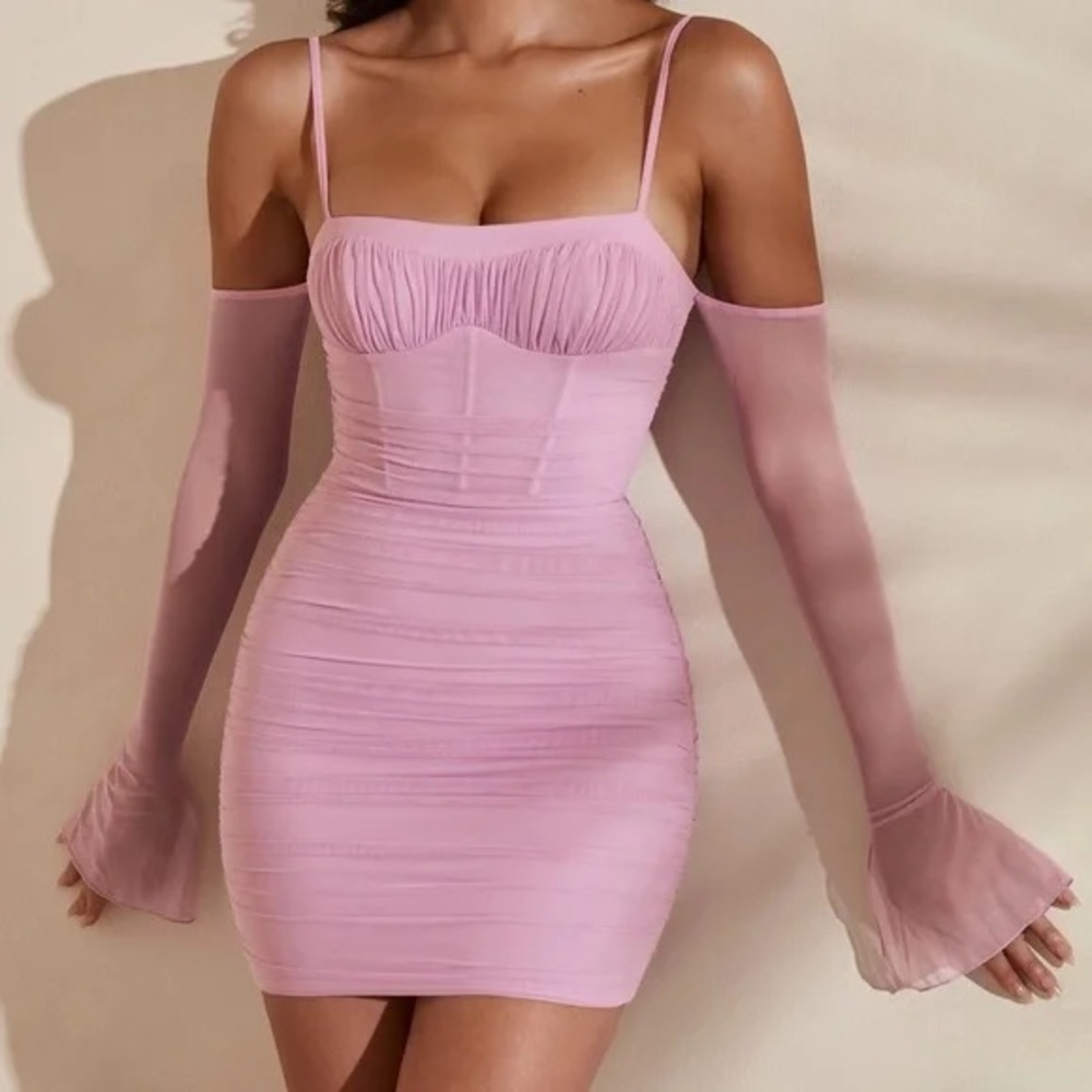 Oh Polly off the shoulder mini dress New with tags! US 4